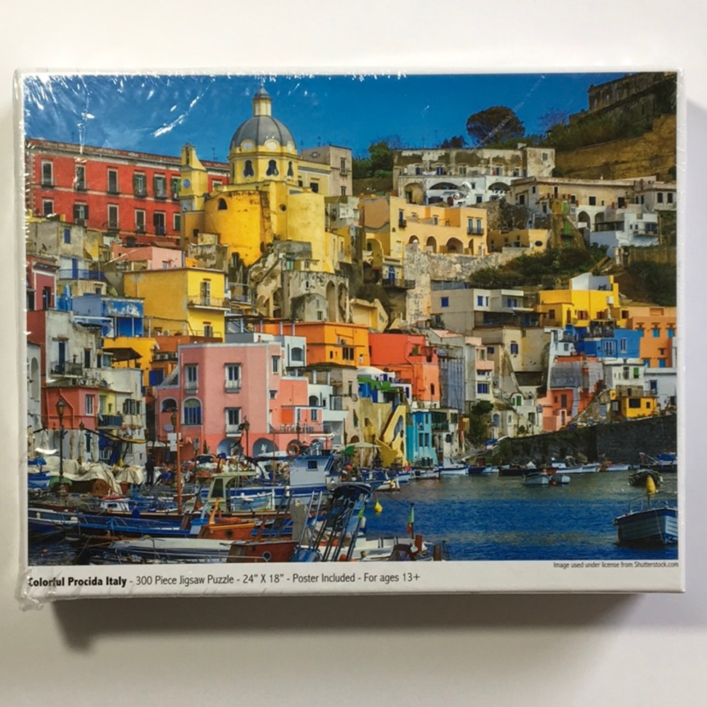 NEW SEALED Colorful Procida Italy Puzzle